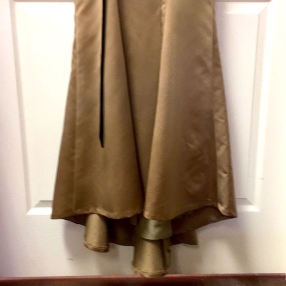 NWT 🤎 IMPRESSION Gold Prom/Grad/Evening Dress - Picture 2 of 8